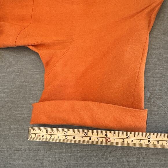 80s Fred Rothschild Orange Dress Fits M-L Western Screen Costume Hollywood - Picture 10 of 16